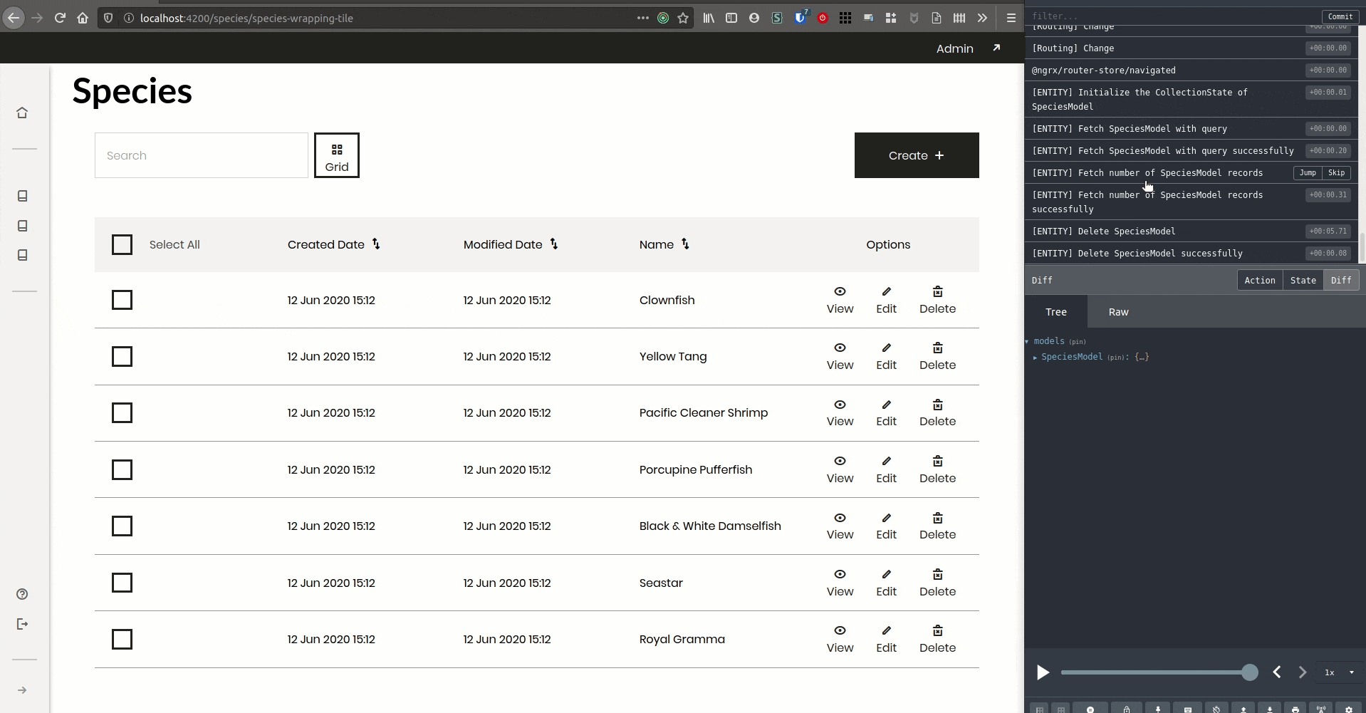 NGRX example