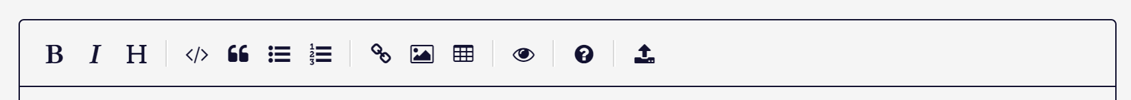 Edit bar